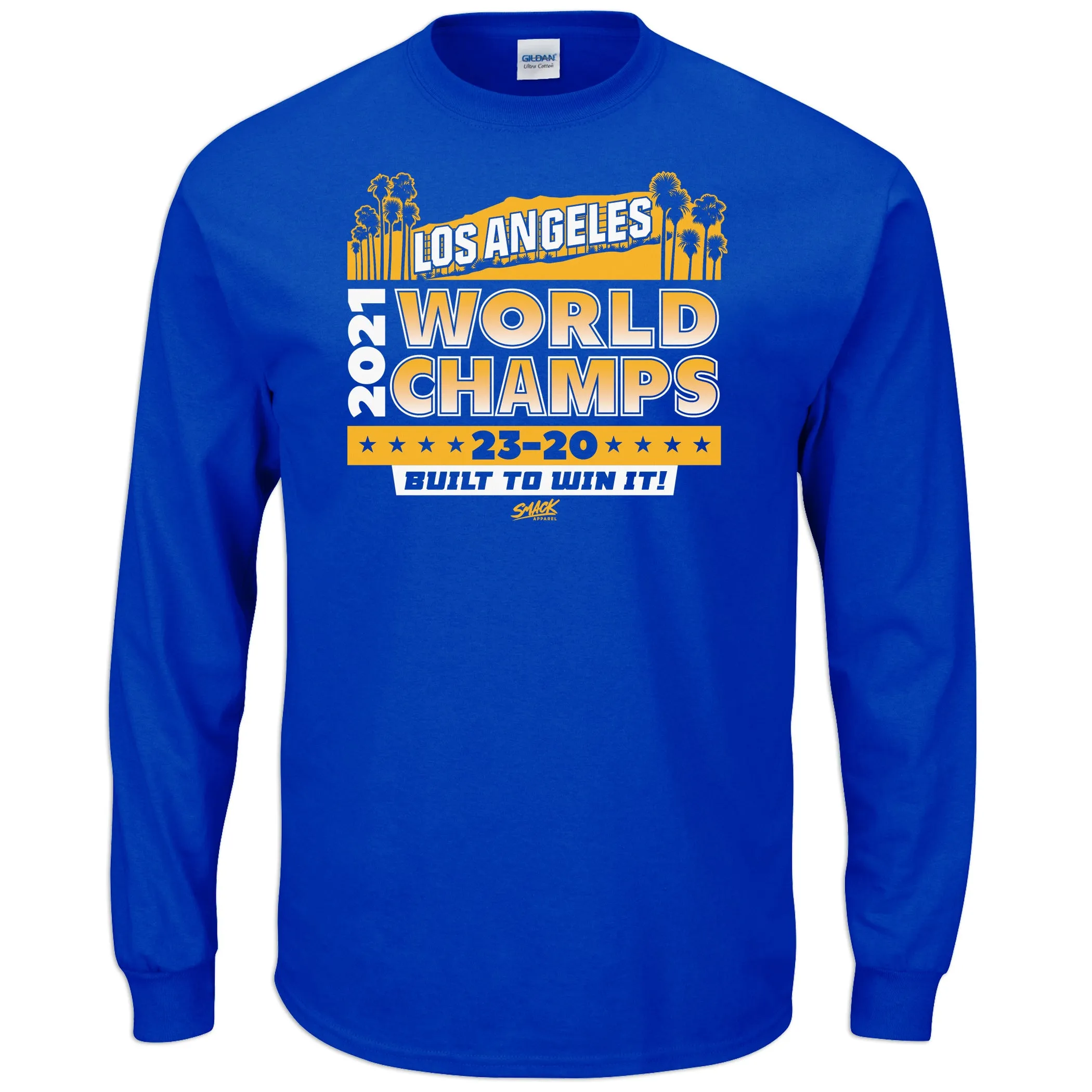 Los Angeles 2021 World Champs (23-20) Shirt for LA Football Fans