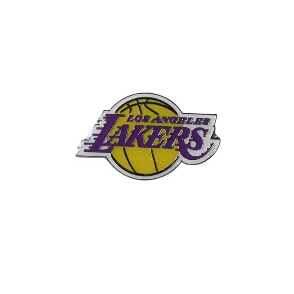 LOS ANGELES LAKERS GRANDE LOGO PIN 2 INCH