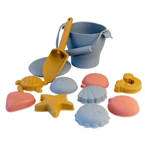 Magni Beach Set Silicone Dusty Blue