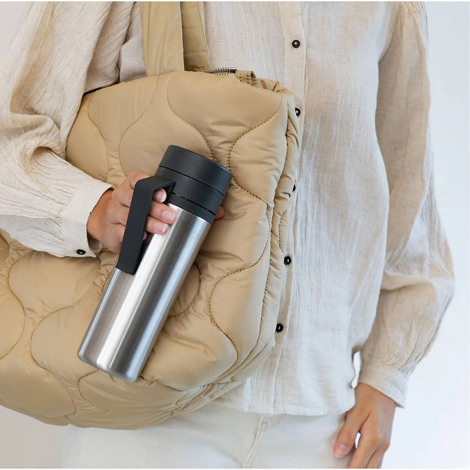 Make & Take Insulated Flask 0.5L - Dark Grey