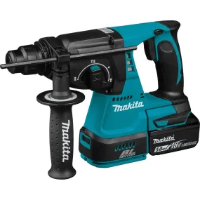 Makita 18V LXT‚® 1" Cordless SDS-PLUS Rotary Hammer Kit, 5.0Ah