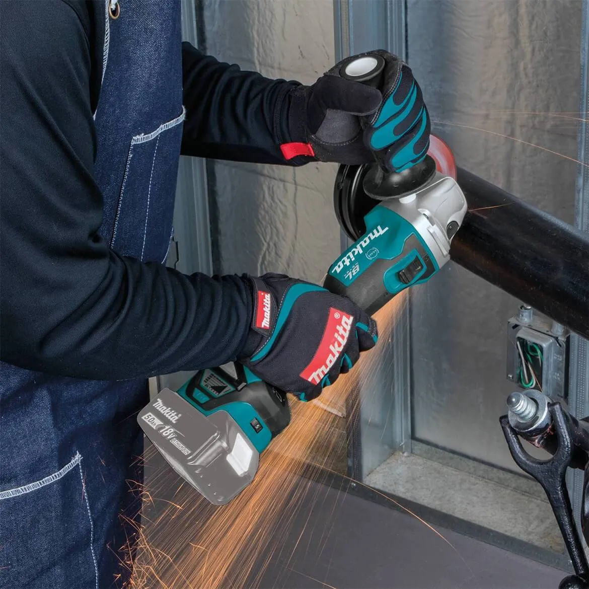 Makita XAG16Z 18-Volt LXT Cut-Off/Angle Grinder w/ Electric Brake - Bare Tool