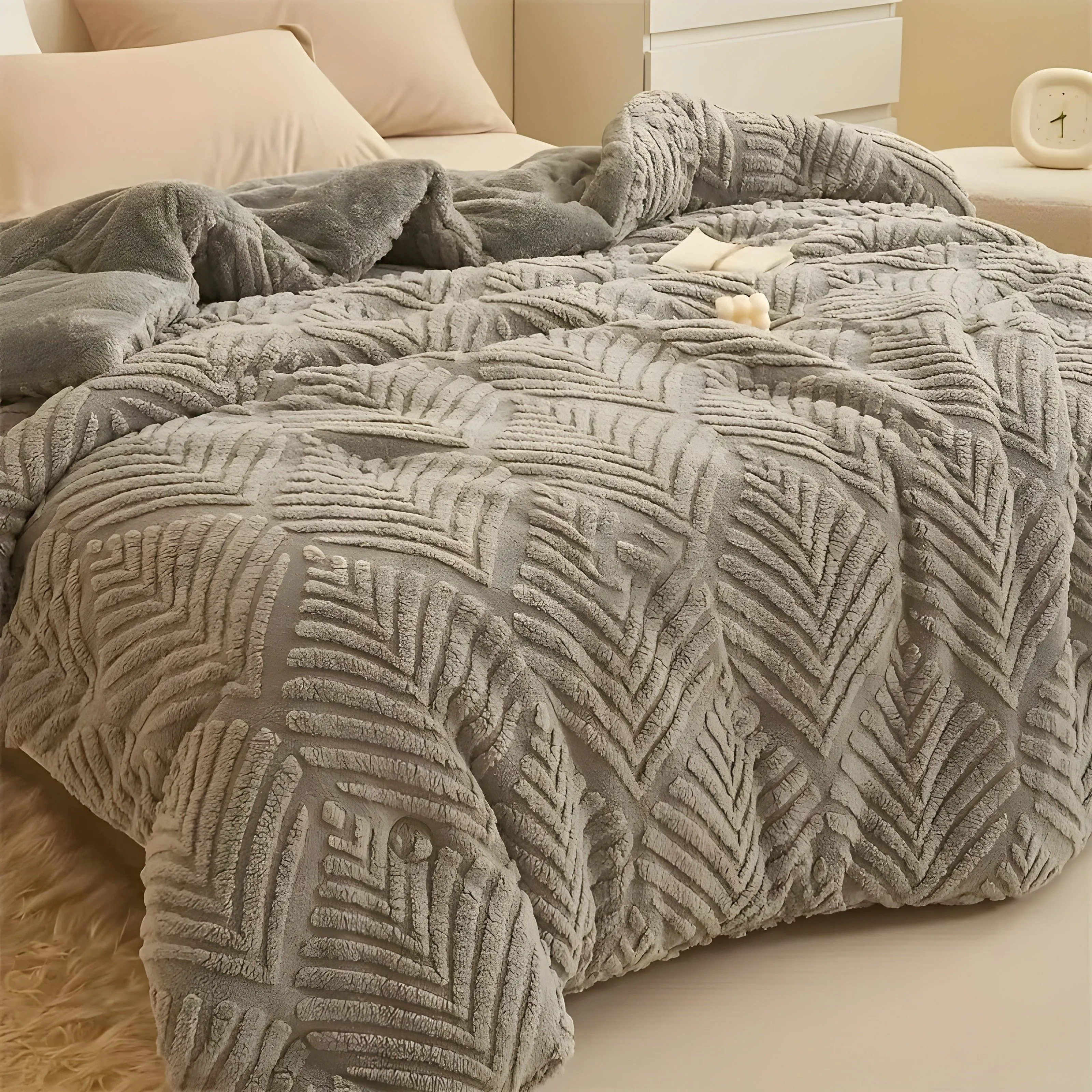 MapleWarm Blanket - Kuschelige Taft Ahornblatt Winterdecke