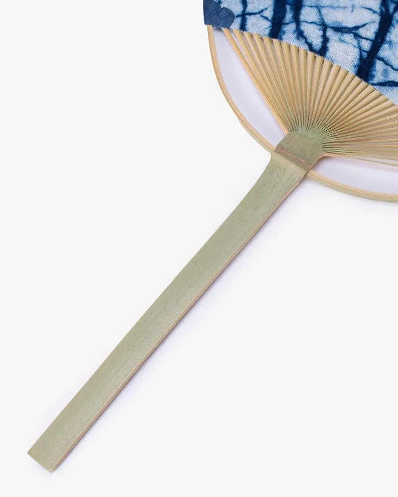 Marugame Uchiwa, Handmade, Tsutsuzome Shijira