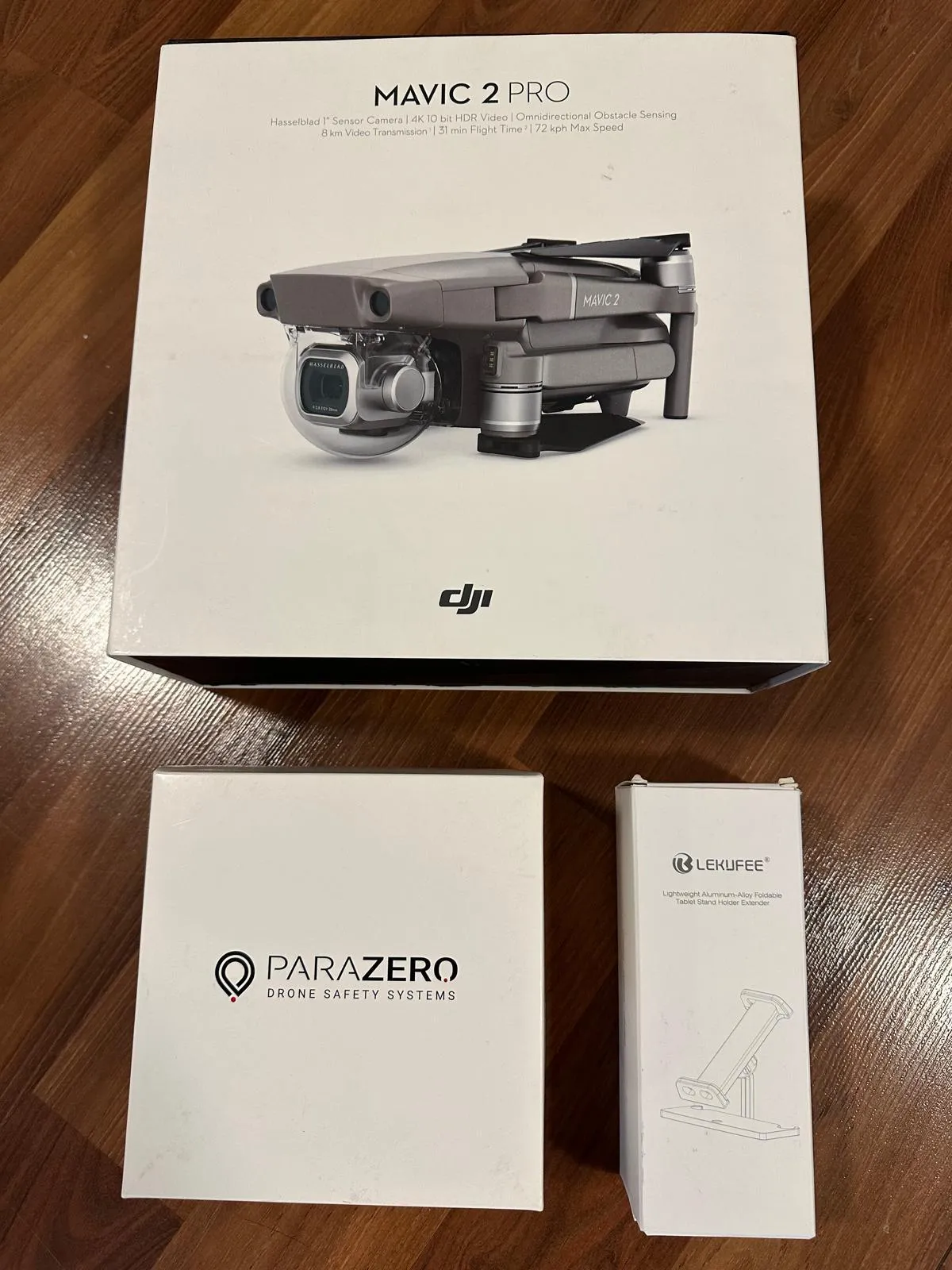 Mavic 2 Pro   ParaZero Parachute & Extra Accessories