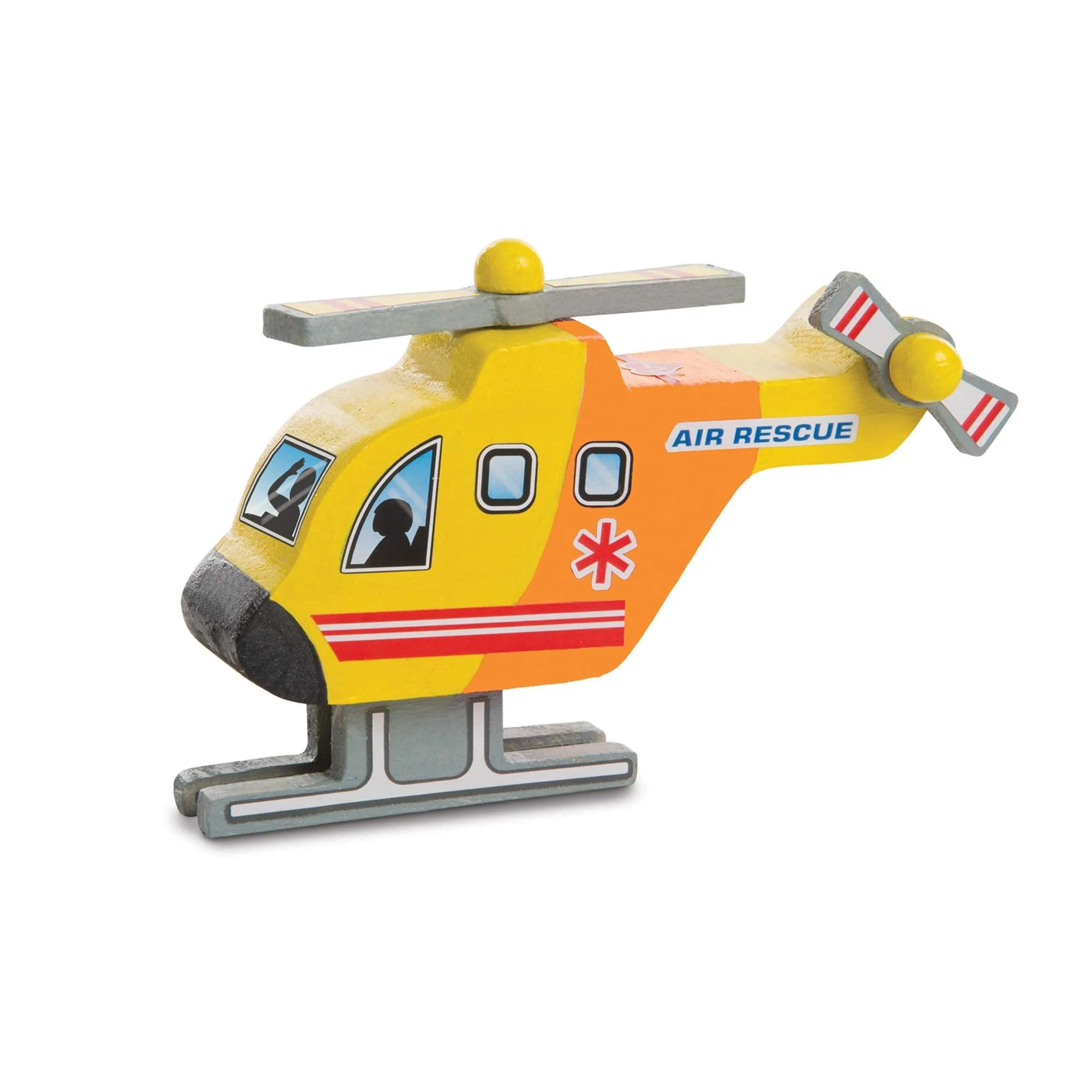 Melissa & Doug Wooden Craft Kit - Rescue Vehicles