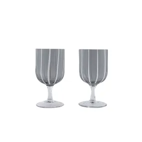 Mizu Wine Glass - Pack of 2 - Grey