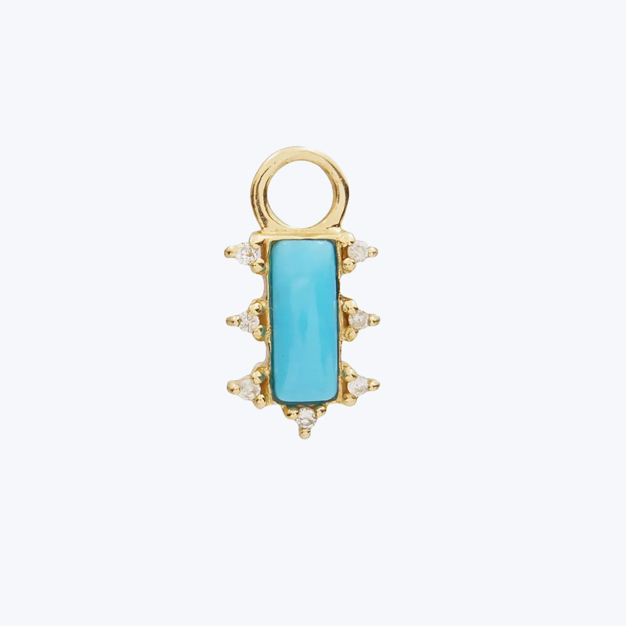 Mosaic Charm with Turquoise