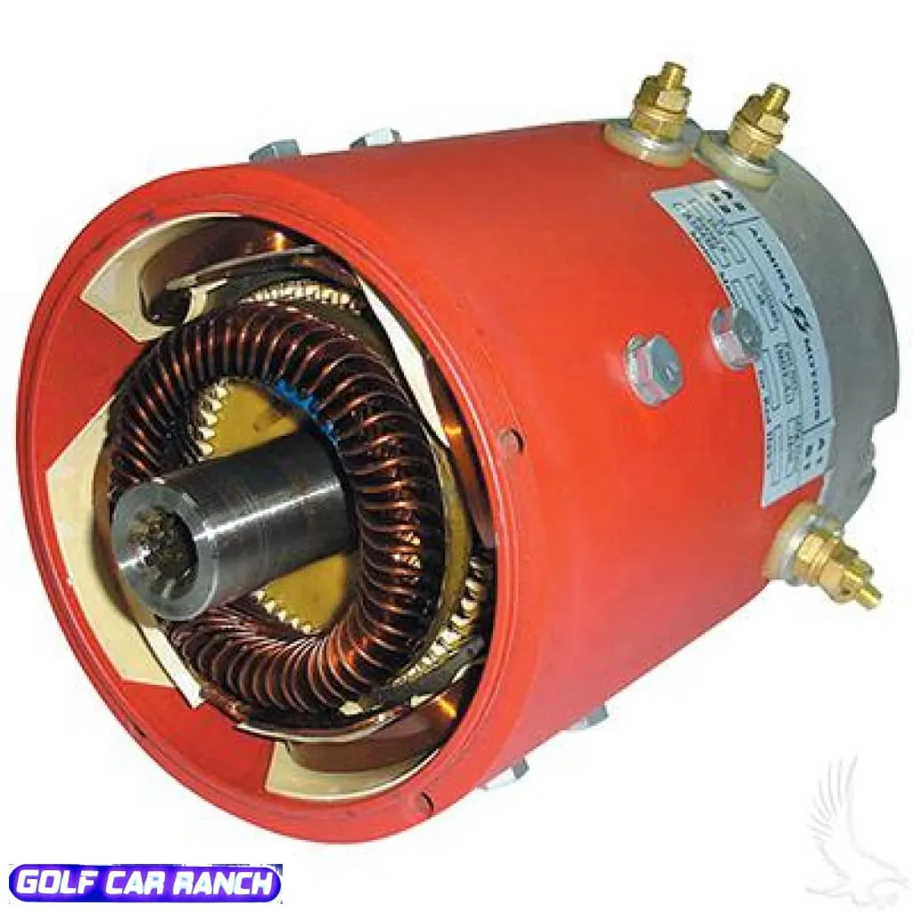 MOT-2A Motor, Club Car IQ Regen High Speed 10 Spline