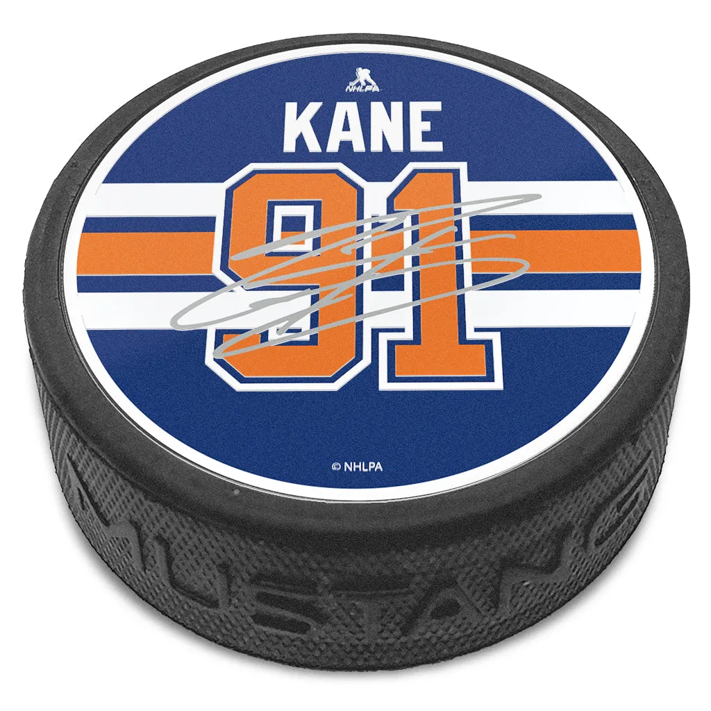 Mustang NHL Edmonton Oilers Evander Kane Puck