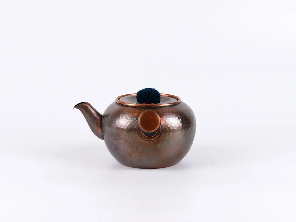 Nagasawa Copper tea pot - Circle hammer pattern