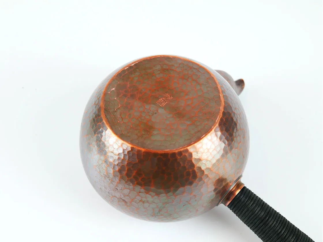 Nagasawa Copper tea pot - Circle hammer pattern