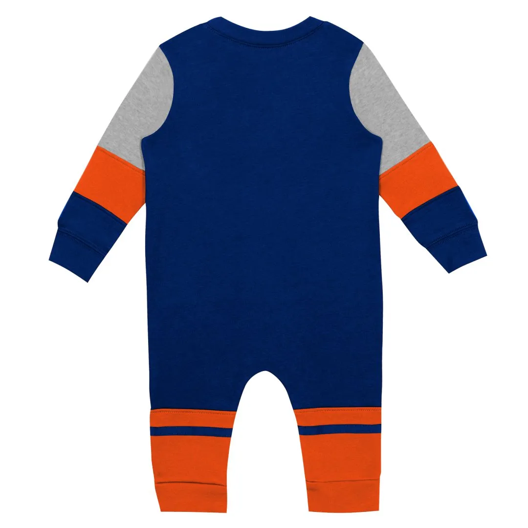 NHL Branded Infant Edmonton Oilers Fierce Goalie Creeper