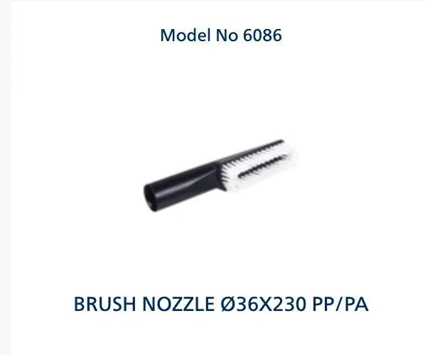 Nilfisk 36mm x 230mm PP/PA Brush Nozzle | Model : 6086