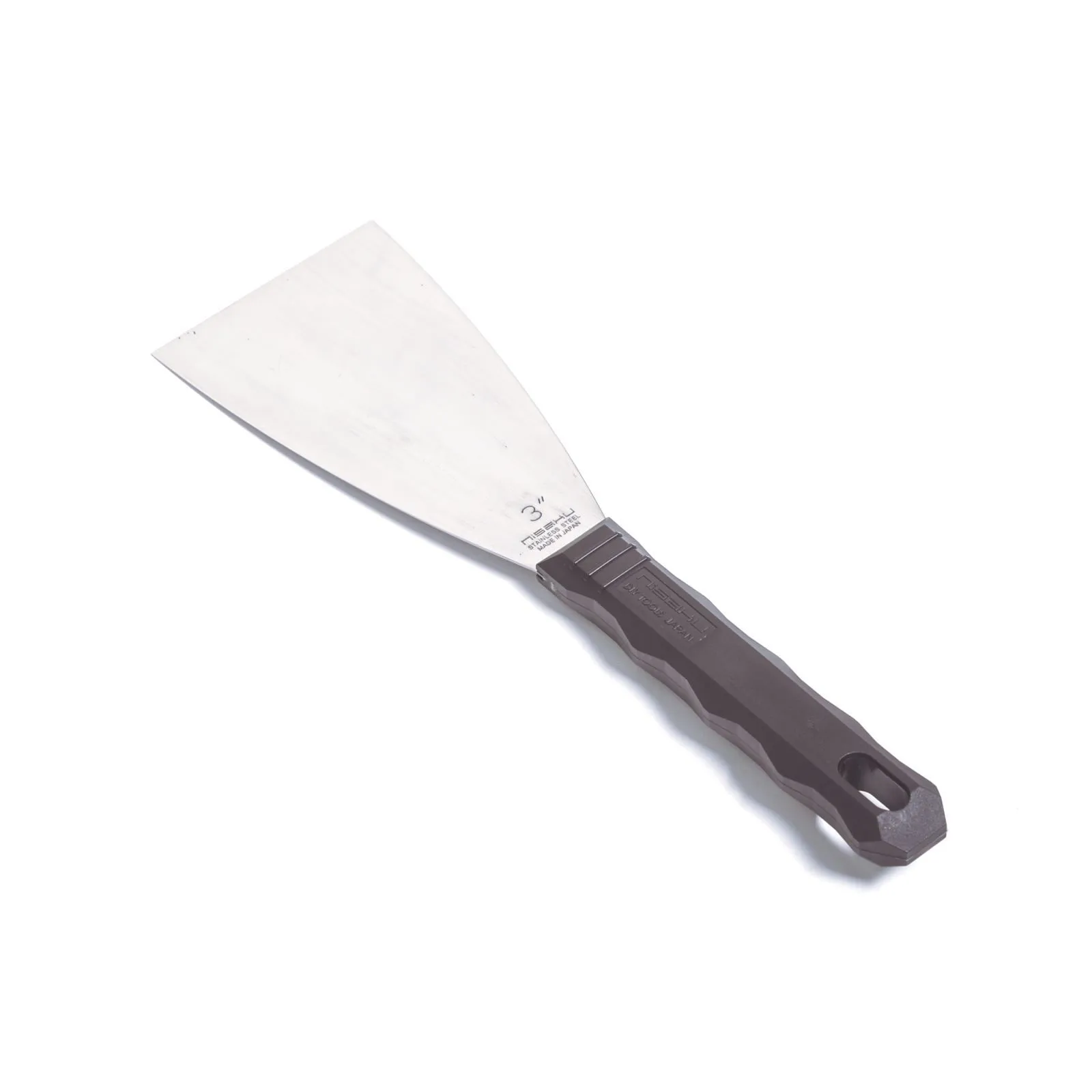 Nisaku Japanese Stainless Steel Putty Knife, 3-Inch Blade