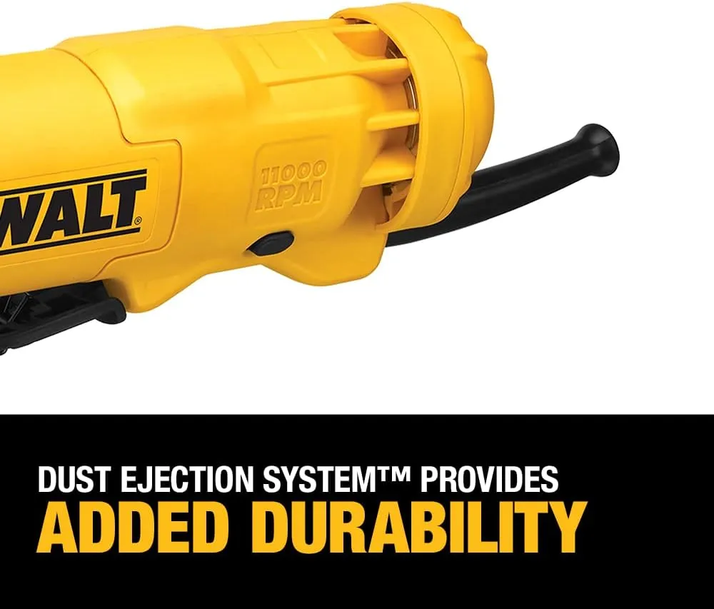 Open Box -  DeWALT DWE402W 120-Volt 4-1/2-Inch 1.8-HP Paddle Switch Small Angle Grinder