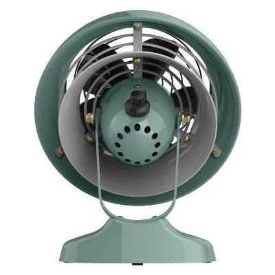 Open Box - Vornado VFAN Mini Classic Personal Vintage Air Circulator Fan Green