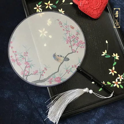 Palace Fan Traditional Craft Fan Chinese Silk Fan 0003