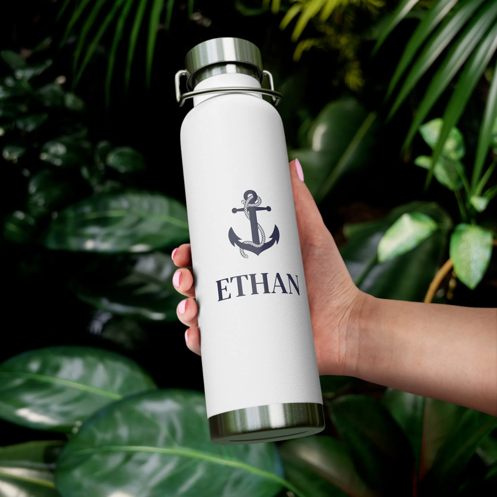 Personalized Anchor Water Bottle