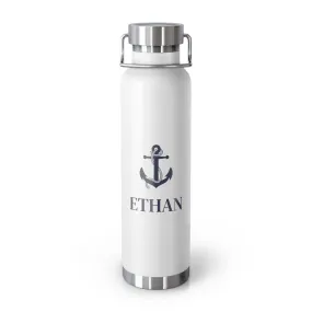 Personalized Anchor Water Bottle