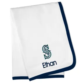 Personalized Seattle Mariners Blanket