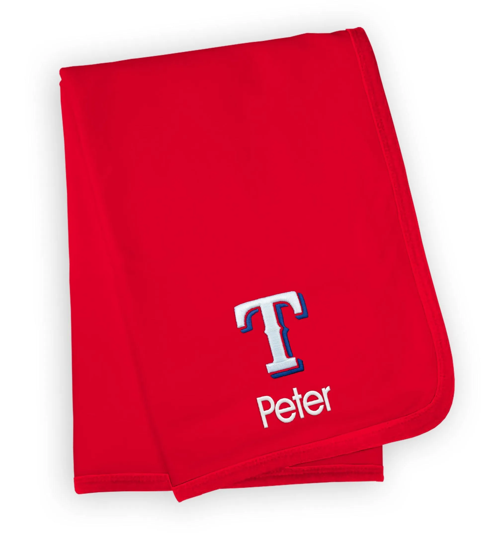 Personalized Texas Rangers Blanket