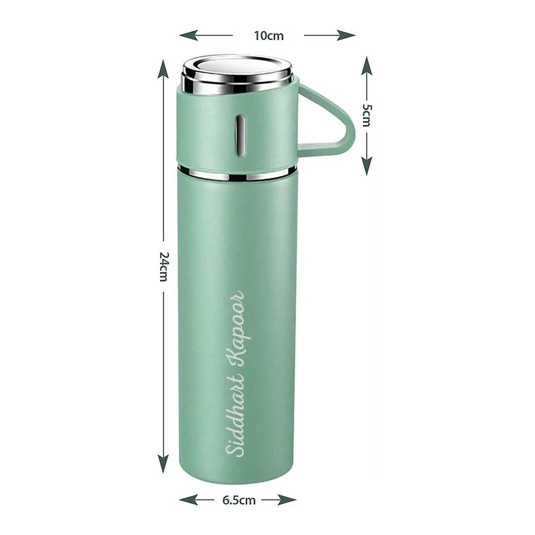 Personalized Thermos Cup For Tea Flask Gift Box Set Stainless Steel Flask - Add Name