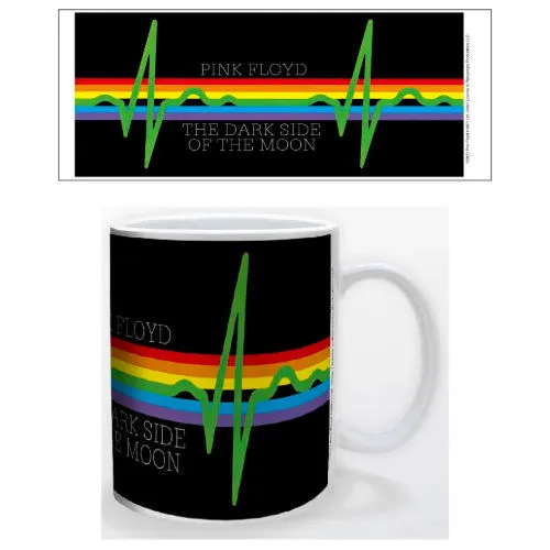 Pink Floyd Rainbow Heart Beat: Ceramic Mug - Pyramid America