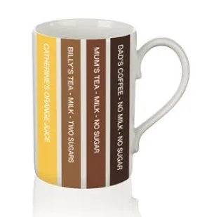 Porcelain Mug Personalised Gift