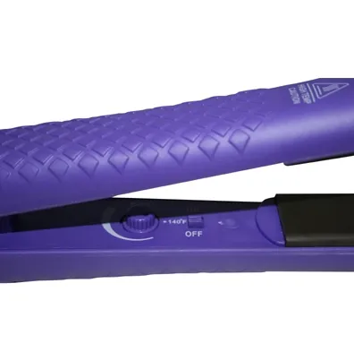 Purple- Ceramic Plate Hair Straightener 1-1/2"