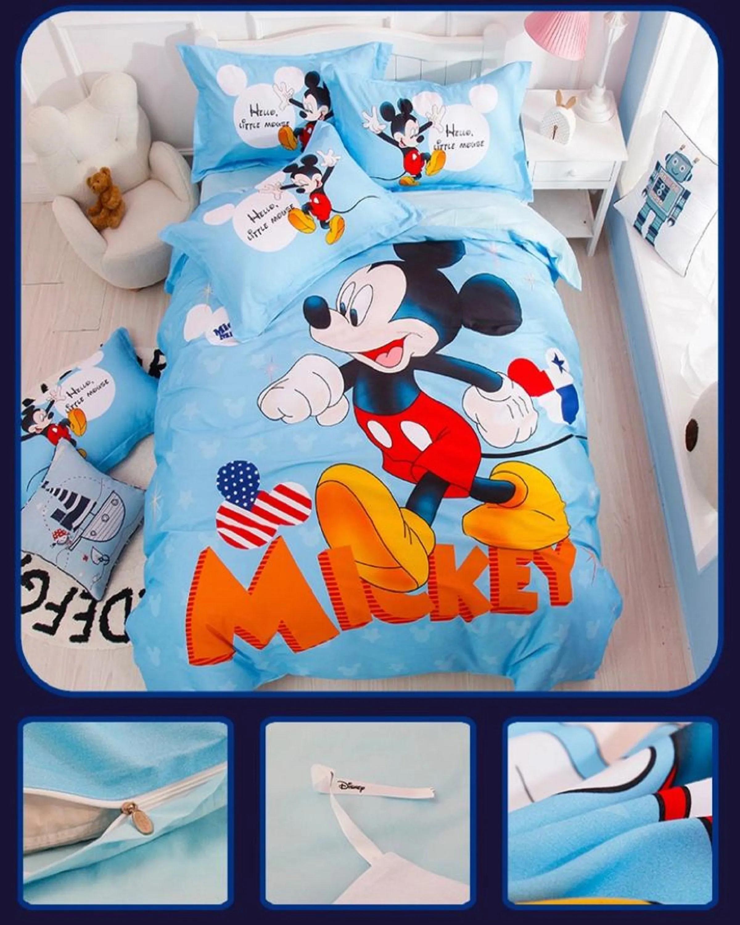 Raka Blue Bed Set