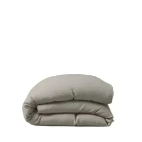 Ravello Linen Duvet Cover King Bone