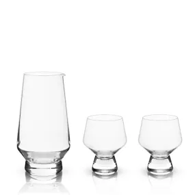 Raye: Footed Daiginjo Sake Set (3-Piece Set) (VISKI)