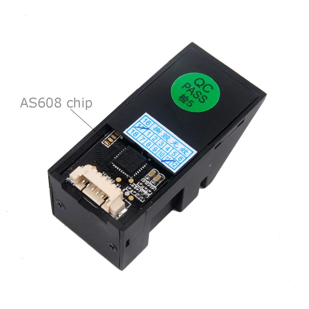 RCmall Optical Fingerprint Reader Sensor Module for Arduino Mega2560 UNO R3 51 AVR STM32 Red Light O40 DC 3.8-7V FZ2904