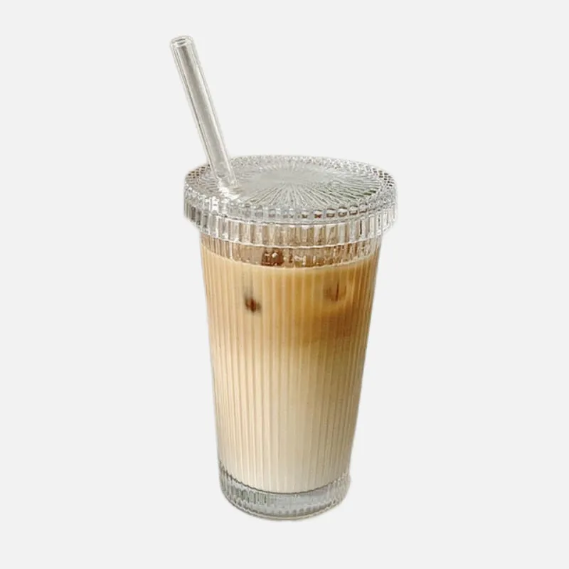 Ripple Portable Glass Cup & Straw Set