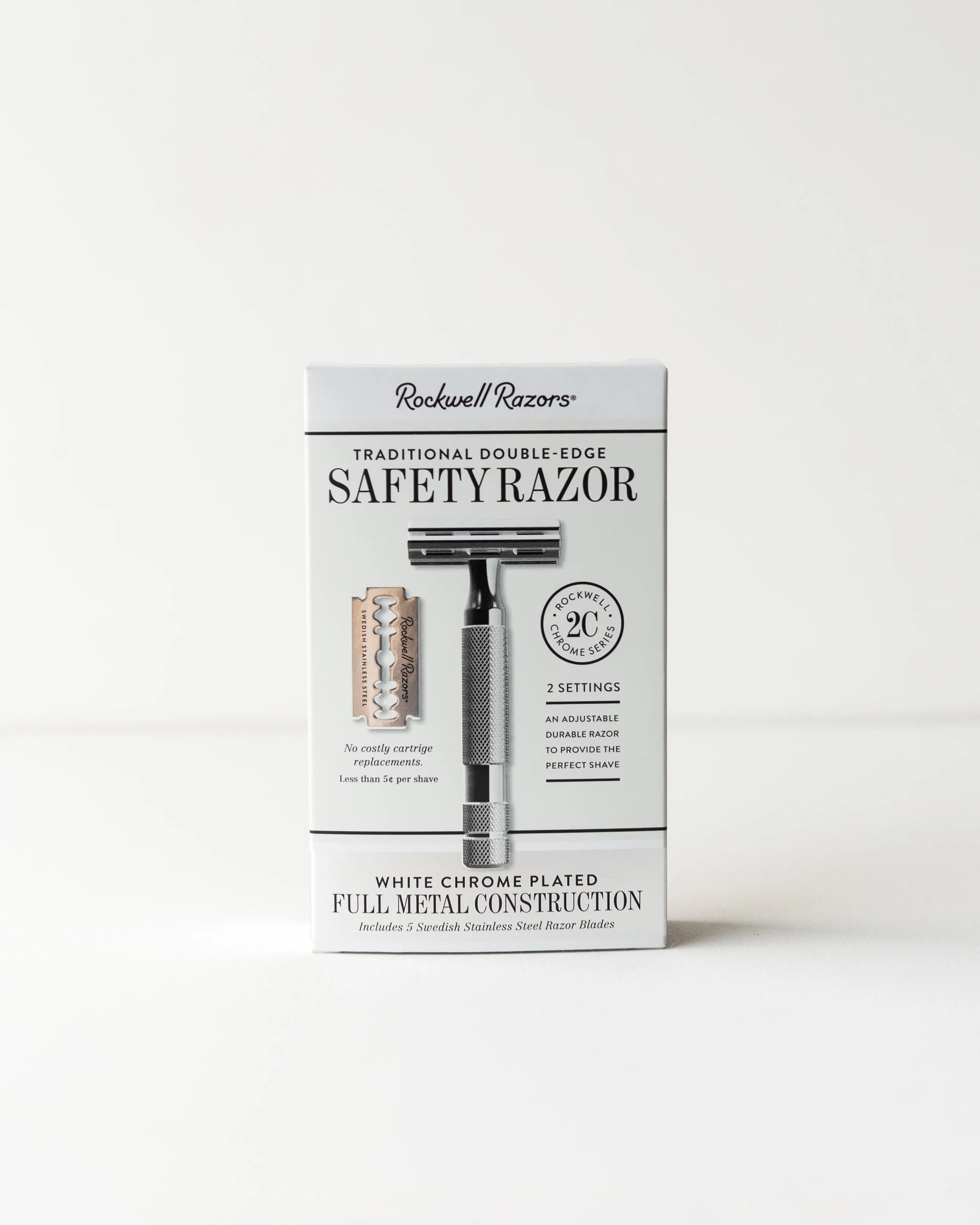 Rockwell 2C Plastic Free Safety Razor