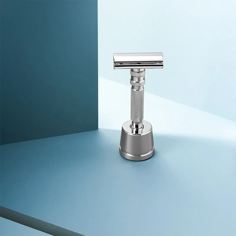 Rockwell Razors - Inkwell Razor Stand, White Chrome