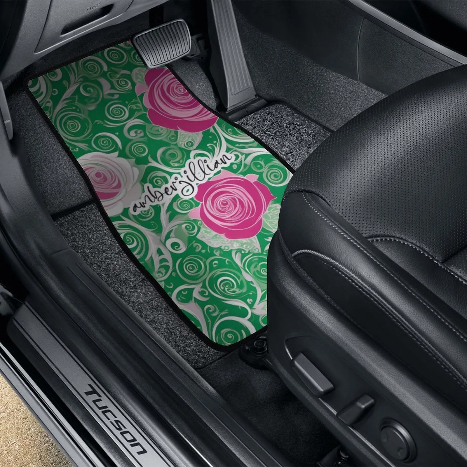 Rosy Green - Car Mat - Set of 4