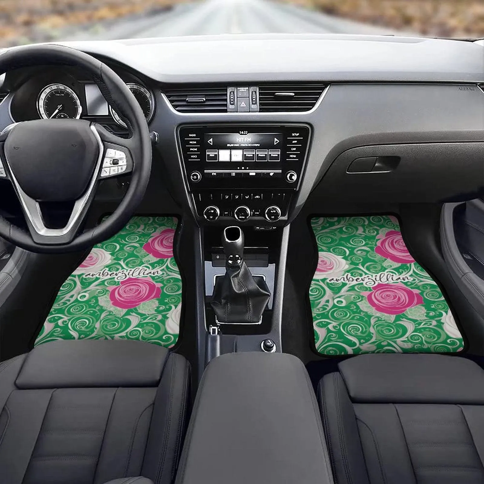 Rosy Green - Car Mat - Set of 4