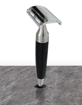 Safety Razor - Stainless Steel and Black Resin