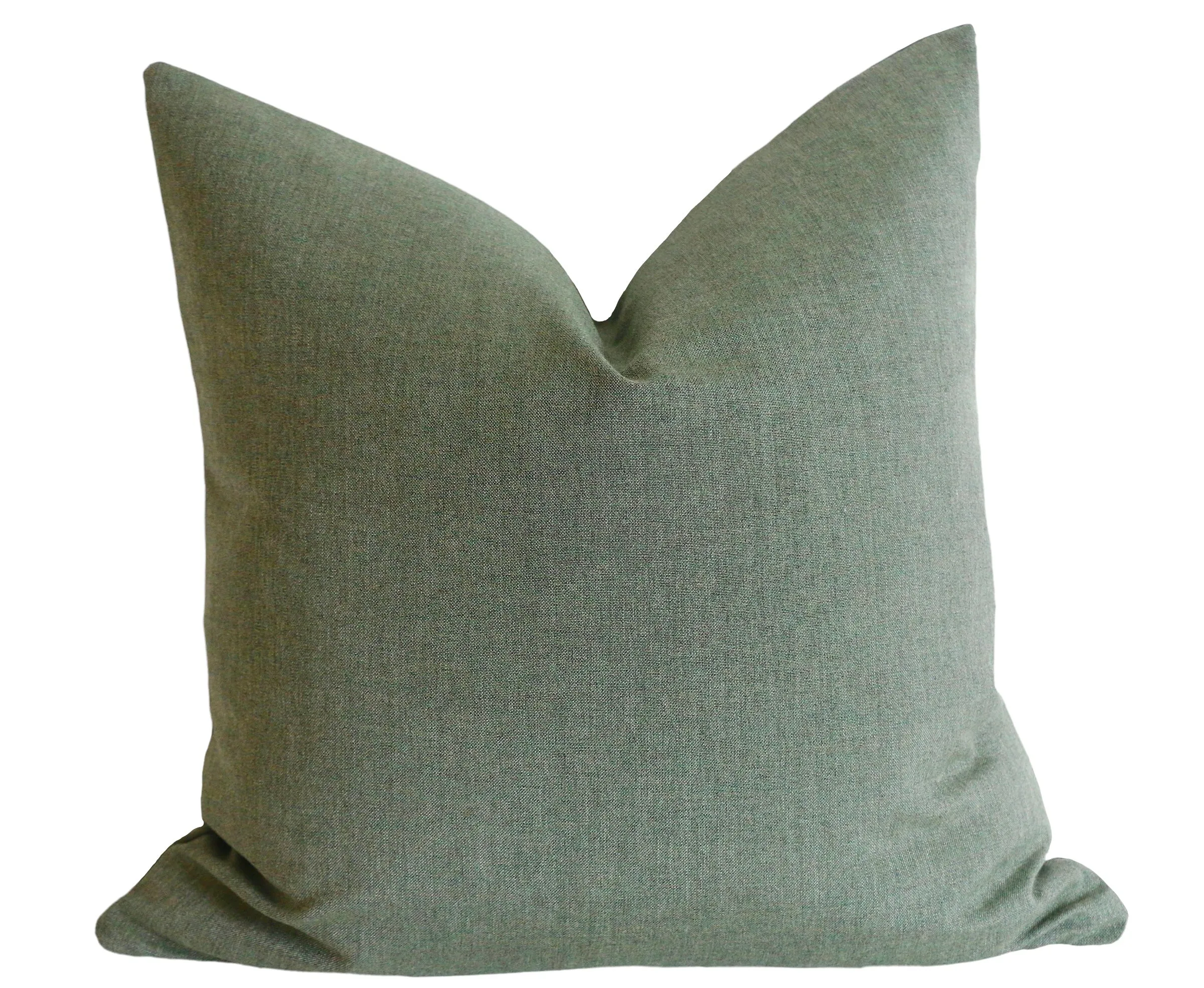 Sage or Pine Green Sunbrella Outdoor Pillow cover / Sunbrella Solids