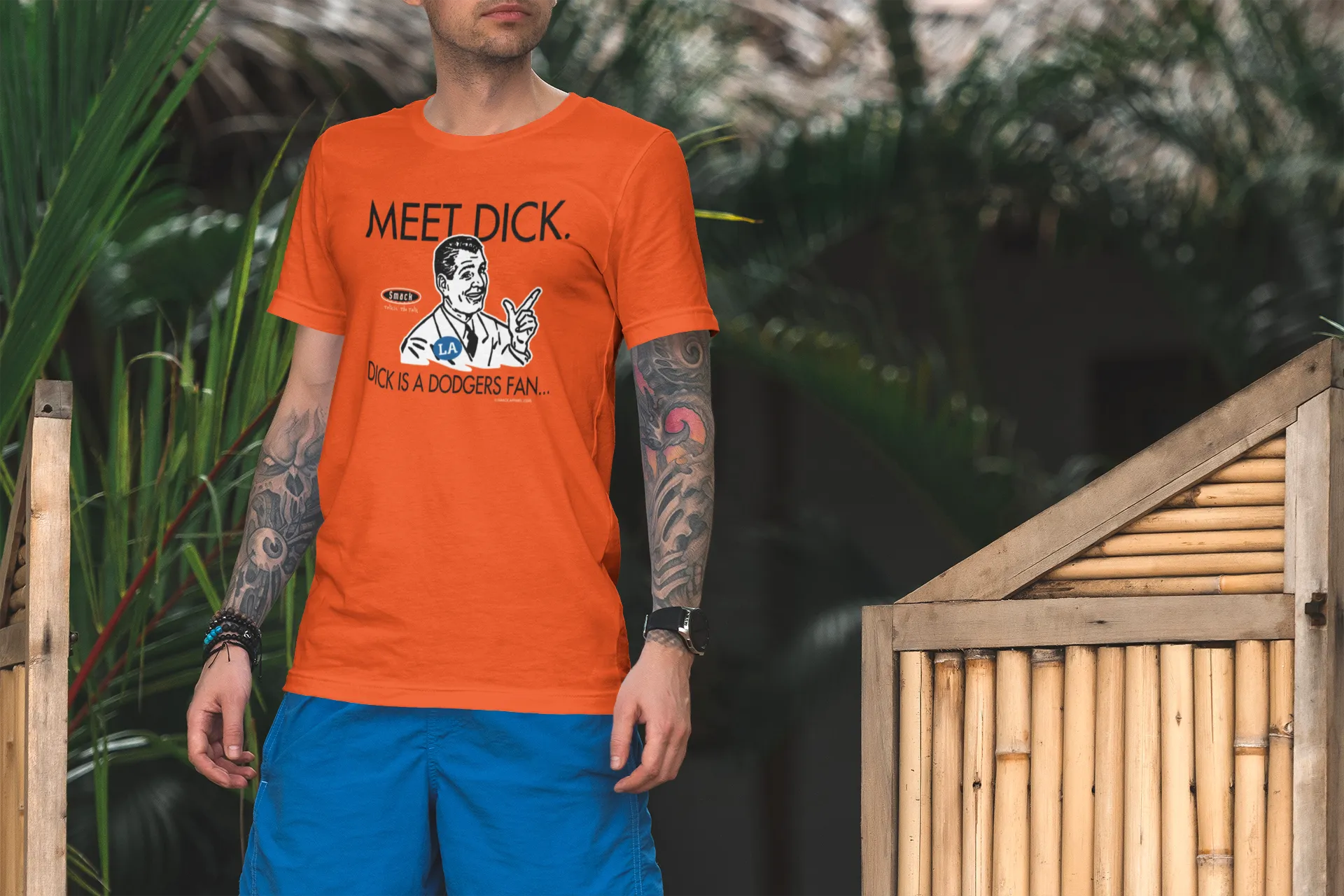 San Francisco Baseball Fans Shirt | Buy Gear for San Francisco Fans | Meet Dick (Anti-Dodgers)