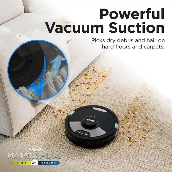 Shark RV2620WAUK 1.8 Litre Dust Capacity Self-Emptying Robot Vacuum Cleaner