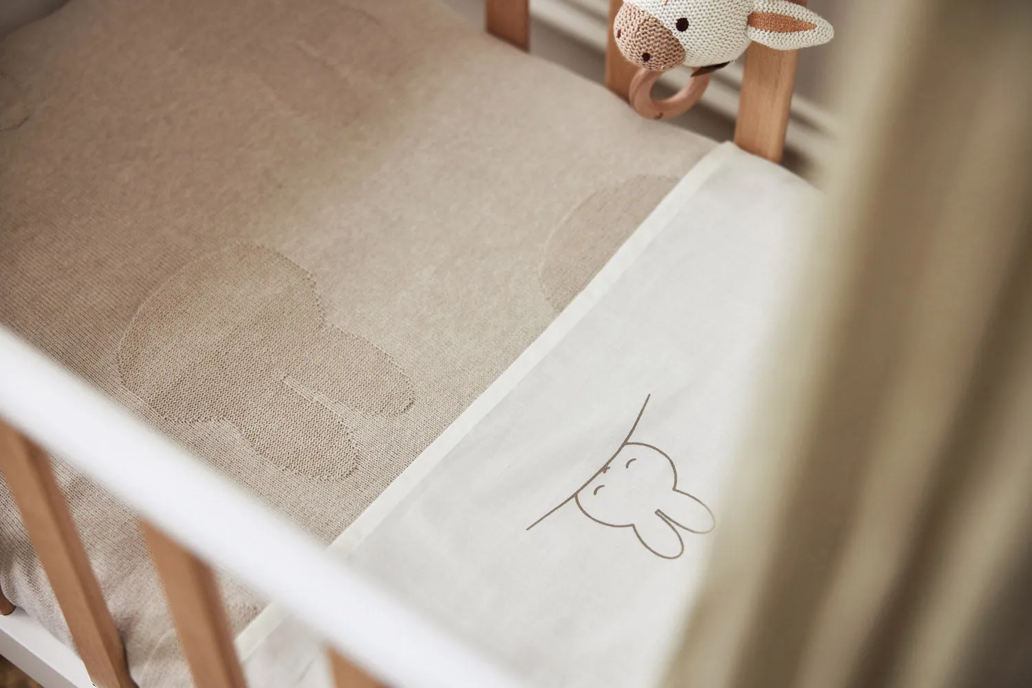 Sheet Cot 120x150cm Sleepy Miffy - Funghi