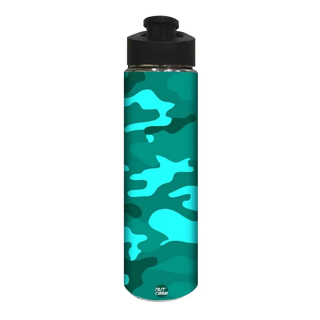 Stainless Steel Sipper Bottle -  Green Army