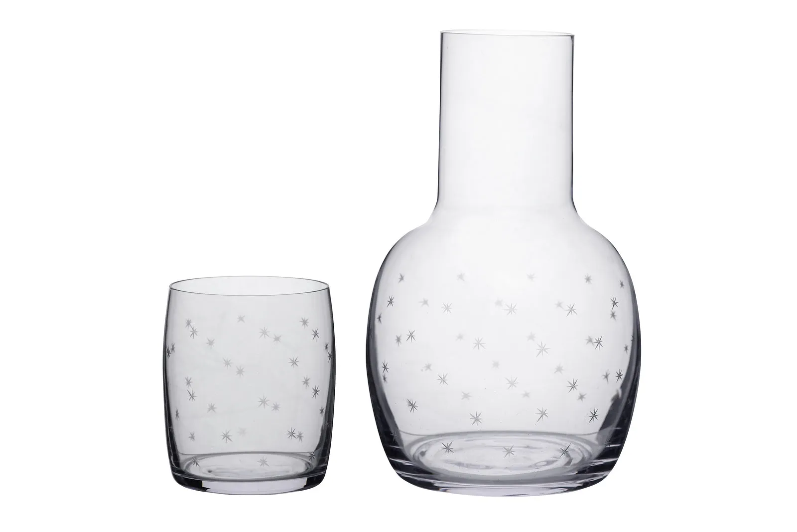 Stars Crystal Bedside Carafe