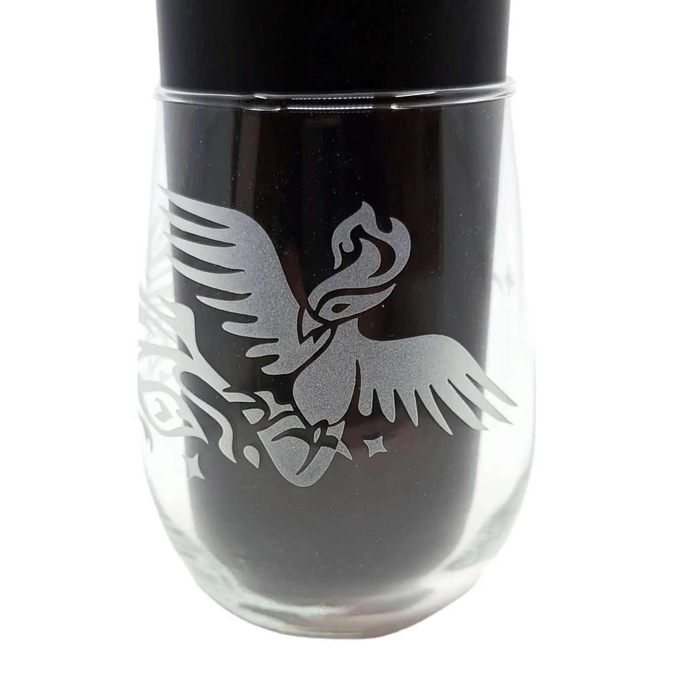 Stemless Wine Glass - Phoenix by Bread and Badger