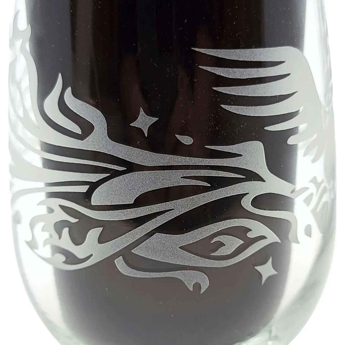 Stemless Wine Glass - Phoenix by Bread and Badger