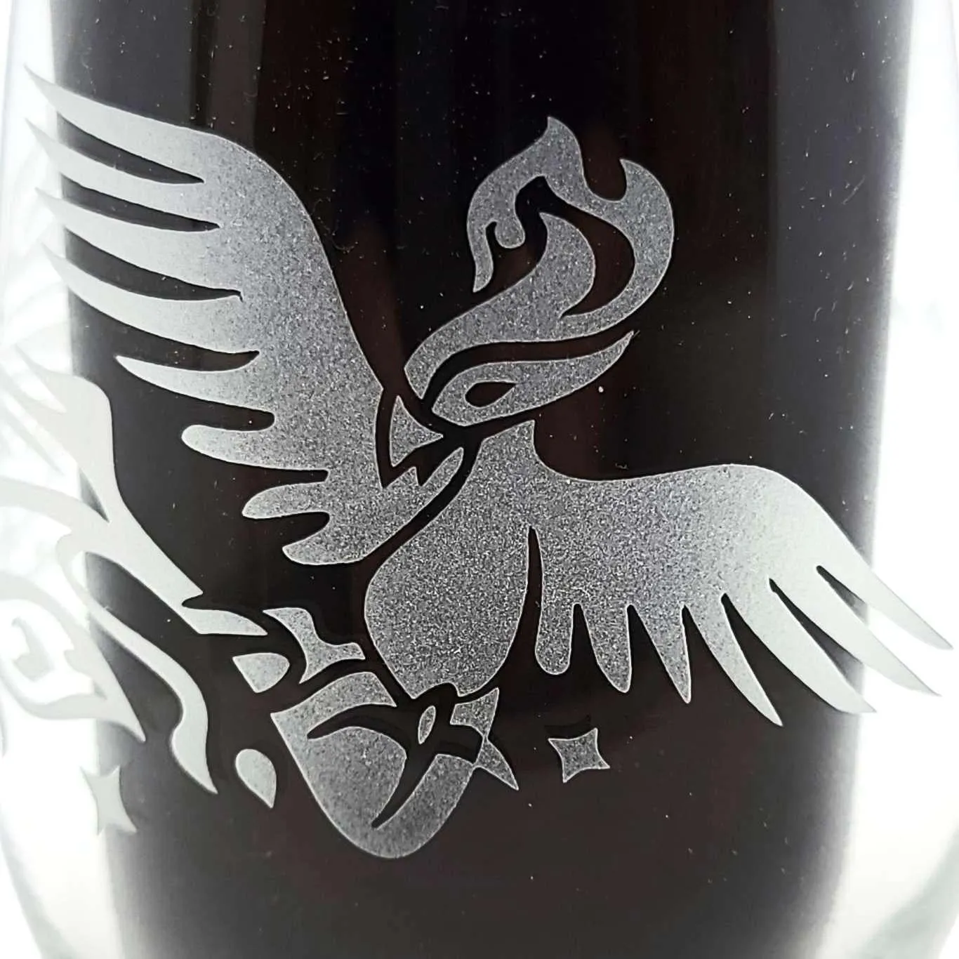 Stemless Wine Glass - Phoenix by Bread and Badger