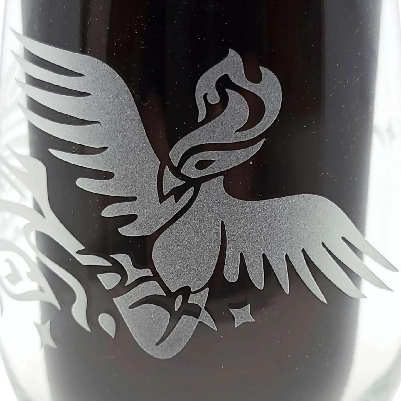 Stemless Wine Glass - Phoenix by Bread and Badger